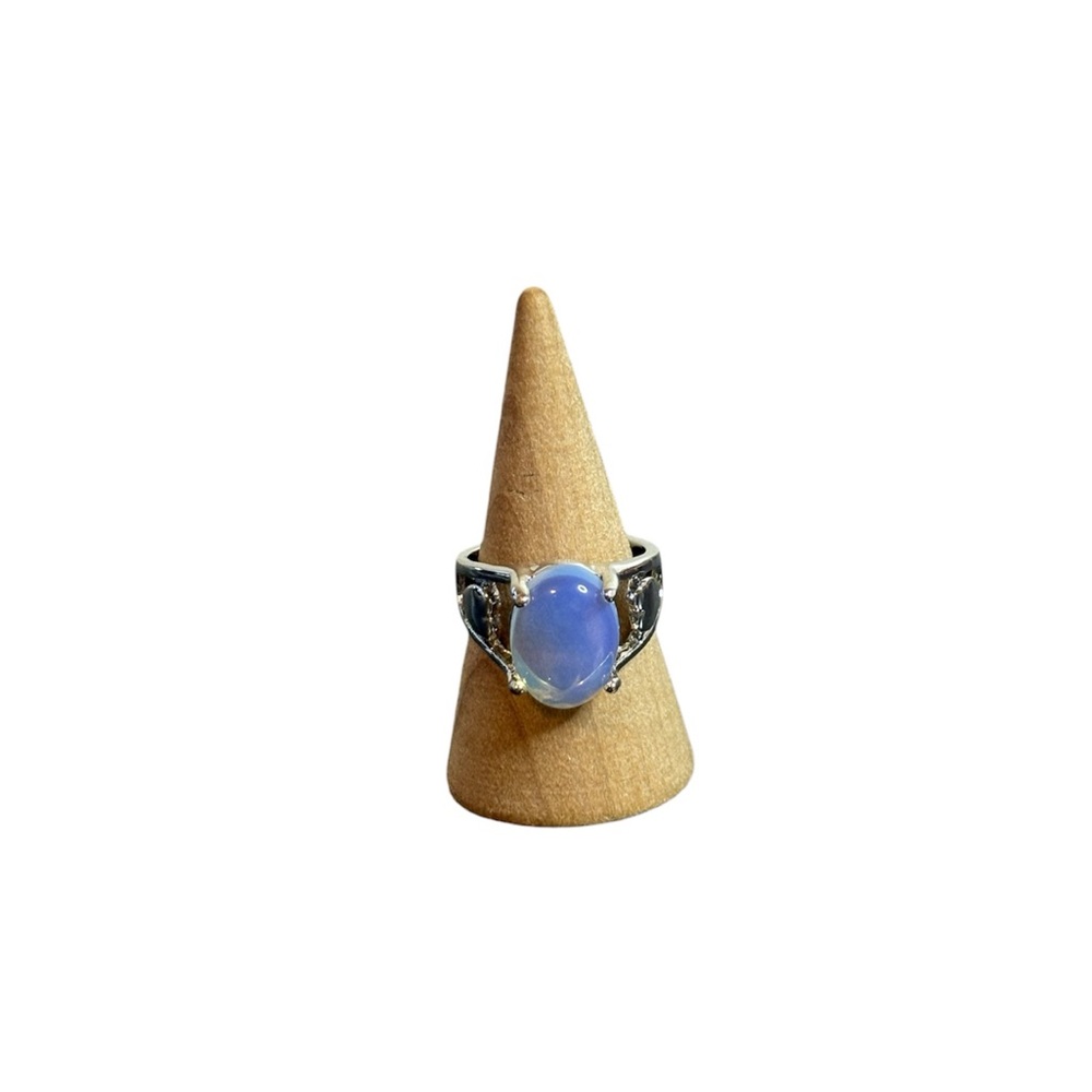Opalite Crystal Ring | Size 6.5